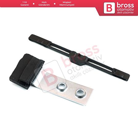 BMW E36 E46 İçin 2 Parça Sunroof Kaydırıcı Mekanizması Klipsi 54138246027 54138246025