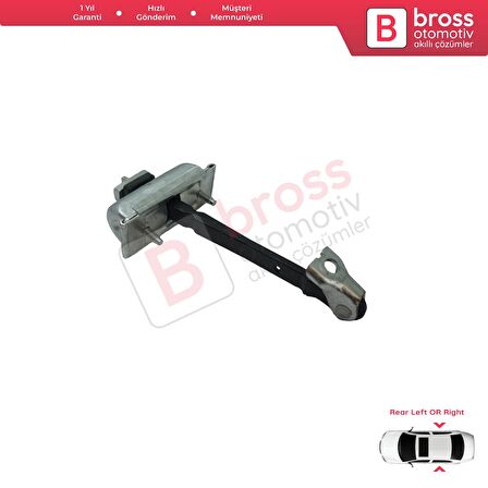 Opel Astra J 2009-2015 İçin Arka Sağ veya Sol Kapı Gergi Yayı 13270612 160011