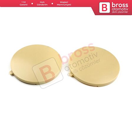 2 Adet VW Jetta Bora Golf MK4 İçin Arka Bej Küllük 1J0857962H Tamir Kapağı