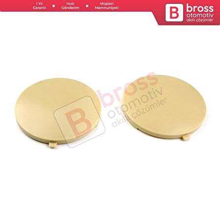 2 Adet VW Jetta Bora Golf MK4 İçin Arka Bej Küllük 1J0857962H Tamir Kapağı