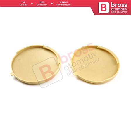 2 Adet VW Jetta Bora Golf MK4 İçin Arka Bej Küllük 1J0857962H Tamir Kapağı