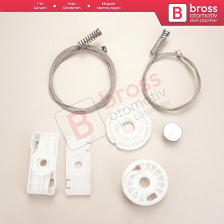 Porsche Carrera 911 (996) 1997-2005 99662411103 99662411203 İçin Elektrikli Arka Cam Kriko Seti