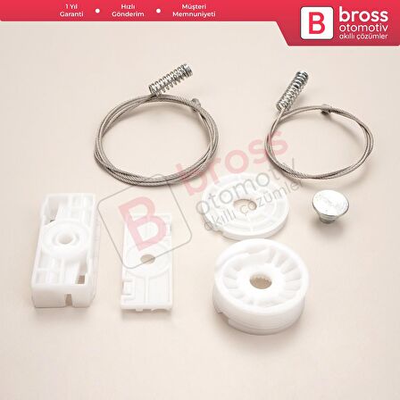 Porsche Carrera 911 (996) 1997-2005 99662411103 99662411203 İçin Elektrikli Arka Cam Kriko Seti