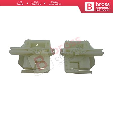 BMW E90 91 için Ön Sağ veya Sol Cam Tamir Klipsi 51337140587