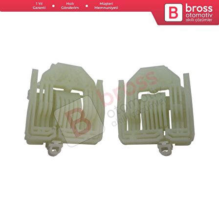 BMW E90 91 için Ön Sağ veya Sol Cam Tamir Klipsi 51337140587