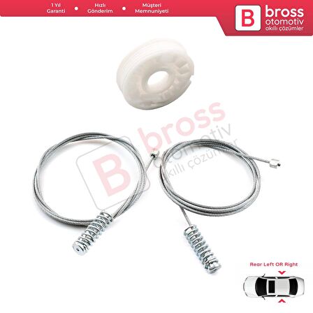 Hyundai IX35 Tucson MK2 LM 2009-2016 Kia Sorento XM İçin Elektrikli Arka Kapı Cam Kriko Tamir Seti