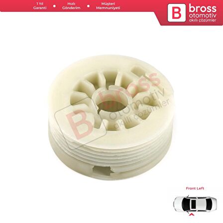 Hyundai Elantra 4 Sonata 5 için Ön Sol Cam Kriko Tamir Makarası 824713K001