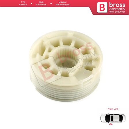 Hyundai Elantra 4 Sonata 5 için Ön Sol Cam Kriko Tamir Makarası 824713K001