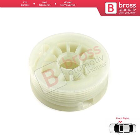 Hyundai Elantra 4 Sonata 5 için Ön Sağ Cam Kriko Tamir Makarası 824813K001