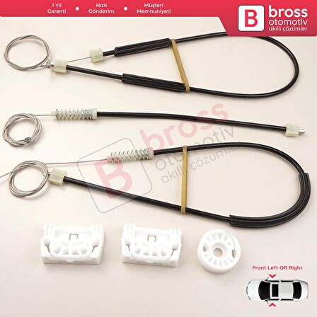 Mercedes Vito Viano Mixto W639 2011-2014 6397200146 İçin Ön Sağ veya Sol Kapı Cam Kriko Tamir Seti