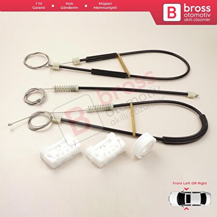 Mercedes Vito Viano Mixto W639 2011-2014 6397200146 İçin Ön Sağ veya Sol Kapı Cam Kriko Tamir Seti