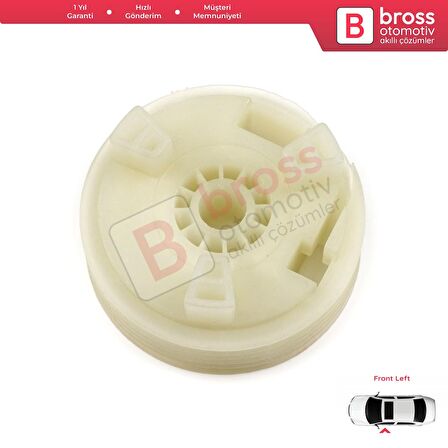 Fiat 500 2007-On için Ön Sol Cam Kriko Tamir Makarası 68070267AD