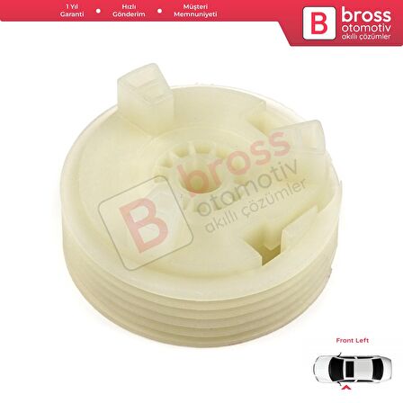 Fiat 500 2007-On için Ön Sol Cam Kriko Tamir Makarası 68070267AD