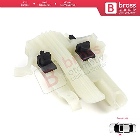 Fiat 500 2007-On için Ön Sol Cam Kriko Tamir Klipsi 68070267AD