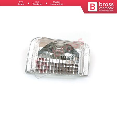 Fiat Peugeot Citroen MK3 İçin SOL Yan Ayna Sinyali BEYAZ 71748252, 6325.H0