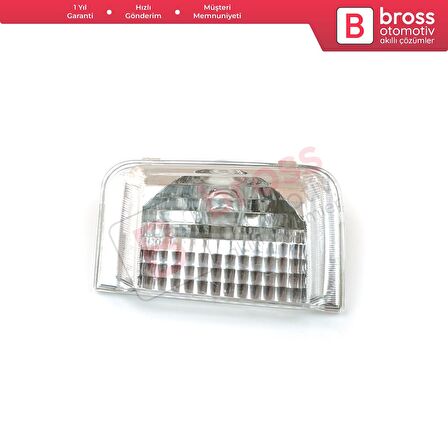 Fiat Peugeot Citroen MK3 İçin SAĞ Yan Ayna Sinyali BEYAZ 71748253, 6325.H1