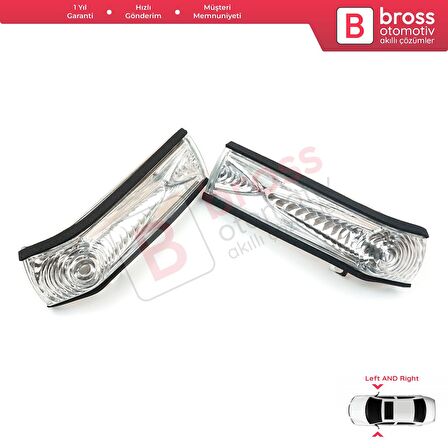 Fiat Doblo 2 Opel Combo D İçin SAĞ ve SOL Yan Ayna Sinyali BEYAZ 71765449, 71765377.