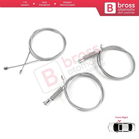 Kia Ceed Cee'd MK2 JD 2012-2018 5-Kapı  82460A2710 İçin Elektrikli Ön Sağ Cam Kriko Tamir Seti