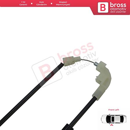 Volvo S40 V40 MK1 644 645 1995-2004 4/5-Kapı 30623448 İçin Elektrikli Ön Sol Cam Kriko Tamir Seti