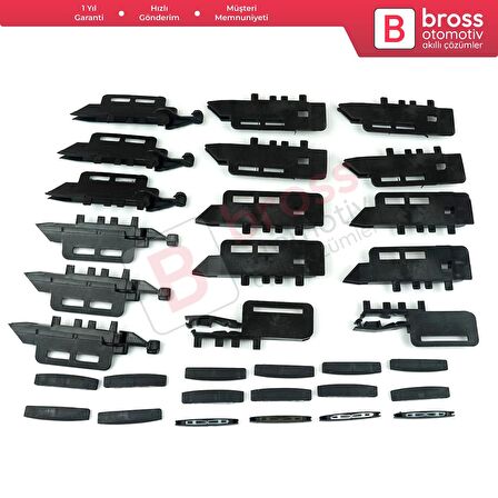 Peugeot 407 SW 2004-11 İçin 32 Parça Tavan Perdesi Takımı 83A05A