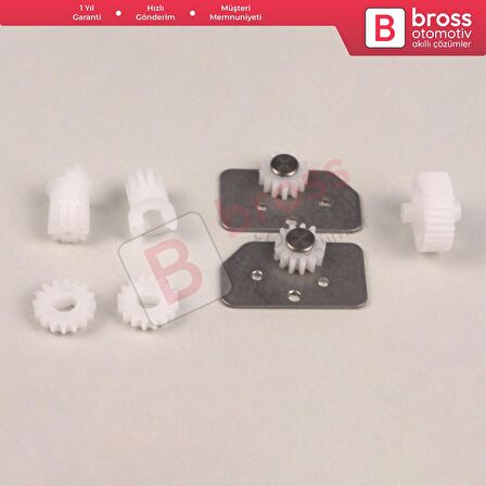 Hyundai Kia Chevrolet Daewoo Suzuki için Yan Ayna Tamir Dişli Seti 876101U060, 876201U060