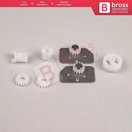 Hyundai Kia Chevrolet Daewoo Suzuki için Yan Ayna Tamir Dişli Seti 876101U060, 876201U060