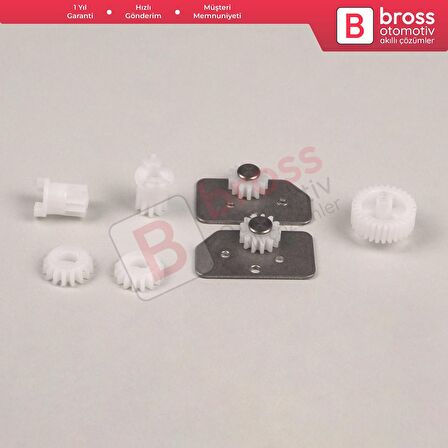 Hyundai Kia Chevrolet Daewoo Suzuki için Yan Ayna Tamir Dişli Seti 876101U060, 876201U060