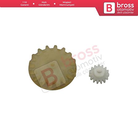 Audi Porsche Mercedes İçin Kilometre 16 Diş Pod 15 Diş Dişli Seti