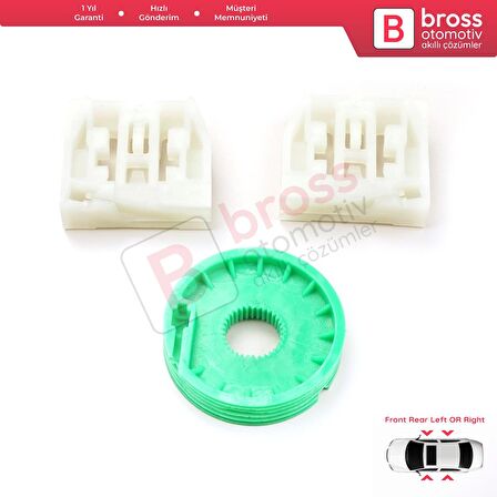 Maserati Quattroporte 2004 11 için Cam Kriko Tamir Seti 84934400