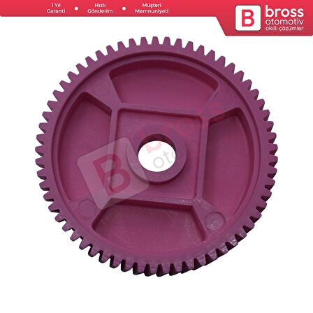 Volvo 200 Series 240 260 İçin Cam Kriko Motor İç Dişlisi 61 Diş