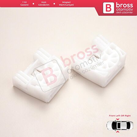 Mercedes C W204 S204 2006-2014 E W212 S212 2009-2016 İçin Ön Kapı Cam Kriko Ayak Tamir Klips Seti