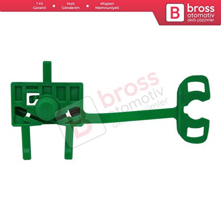 Fiat Punto MK2 188 için Ön Sol Cam Kriko Tamir Klipsi 0046536312