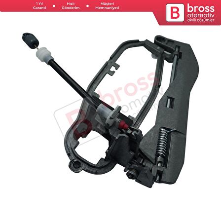 BMW X5 E53 2000-2006 İçin Arka Sağ Kapı Dış Açma Kolu Taşıyıcı Mekanizma Braketi 51228243636