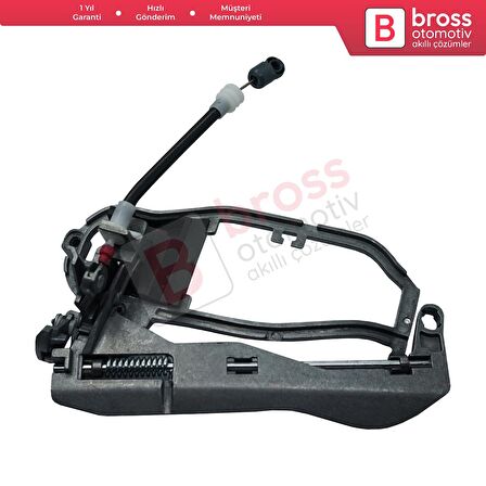 BMW X5 E53 2000-2006 İçin Arka Sağ Kapı Dış Açma Kolu Taşıyıcı Mekanizma Braketi 51228243636