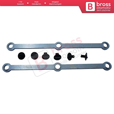 Mercedes OM642 Motoru için Emme Manifoldu Klepe Ayağı 6420907737