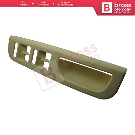 VW Passat B5 Bora Jetta Golf 4 için Bej Kapı Kolu Tutamağı 3B1867171E