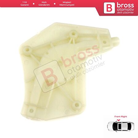 Mercedes CLS W219 için Ön Sağ Cam Kriko Makara Yuva Kapağı 2197201046