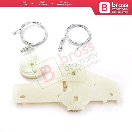 Peugeot 207 WA WC WK SW 2006–2015 5-Kapı 9224C9 İçin Elektrikli Arka Sağ Cam Kriko Tamir Seti