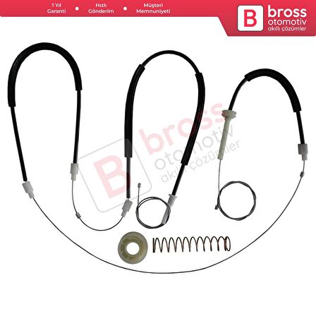 Porsche 911 996 1997-2005 Boxster 986 1996-2004 99654207504 İçin Elektrikli Ön Sol Cam Kriko Seti