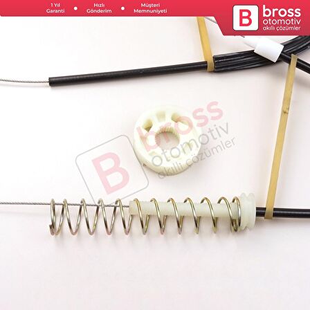 Porsche 911 996 1997-2005 Boxster 986 1996-2004 99654201605 İçin Elektrikli Ön Sağ Cam Kriko Seti