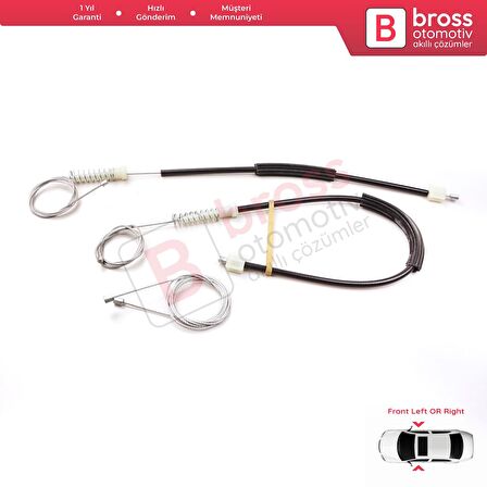 Mercedes V-Class Vito W447 2014-2024 A4477204000 İçin Elektrikli Ön Sağ veya Sol Cam Kriko Seti