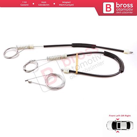 Mercedes V-Class Vito W447 2014-2024 A4477204000 İçin Elektrikli Ön Sağ veya Sol Cam Kriko Seti