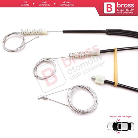 Mercedes V-Class Vito W447 2014-2024 A4477204000 İçin Elektrikli Ön Sağ veya Sol Cam Kriko Seti