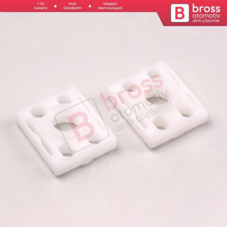 Mercedes Sprinter VW Crafter için 2 Adet Cam Kriko Ray Plastiği