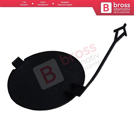 Fiat Doblo 2015-2020 için Desenli Ön Tampon Çeki̇ Demi̇r Kapaği 735615289