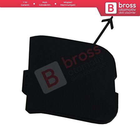 Fiat Doblo 2010-2015 için Ön Tampon Çeki̇ Demi̇r Kapaği 735516612