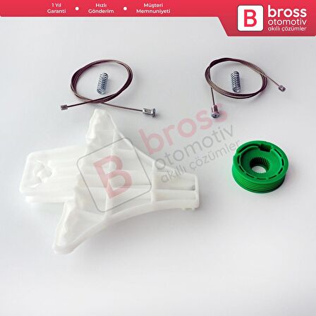 Opel Vectra C Z02 2002-2009 Signum 24451522 İçin Manuel Arka Sağ Cam Kriko Tamir Seti