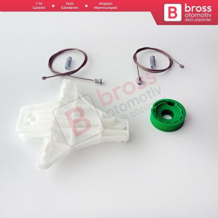 Opel Vectra C Z02 2002-2009 Signum 24451522 İçin Manuel Arka Sağ Cam Kriko Tamir Seti