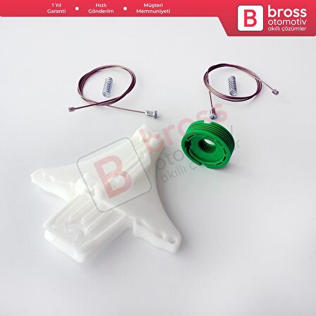 Opel Vectra C Z02 2002-2009 Signum 24451522 İçin Manuel Arka Sağ Cam Kriko Tamir Seti