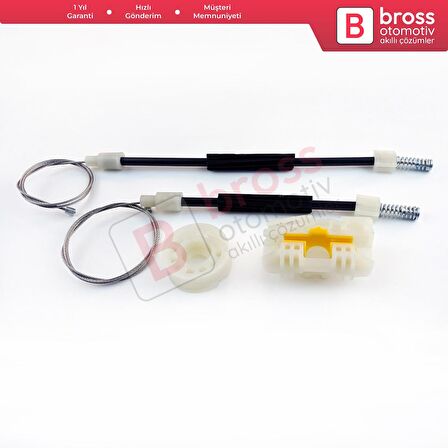 Seat Leon MK2 1P 1P1 2005-2012 5-Kapı HB 1P0839462A İçin Elektrikli Arka Sağ Cam Kriko Tamir Seti